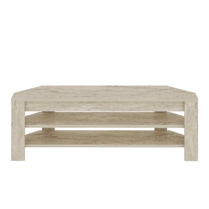 Hanah Home Soporte de TV Corner - Travertino